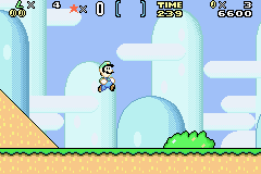 Super Mario Advance 2 - Super Mario World + Mario Brothers Screenshot 1